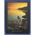Laminated Inspirational Poster, Destiny, 25 x 35 in.